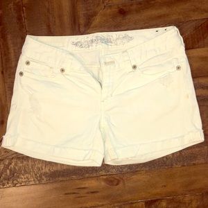 White Express Shorts
